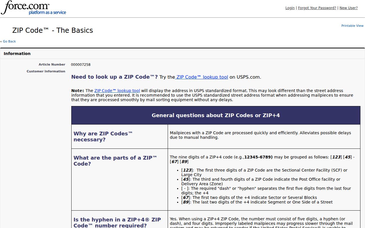 Pharr ZIP code directory USPS ZIP and ZIP plus 4 guidance